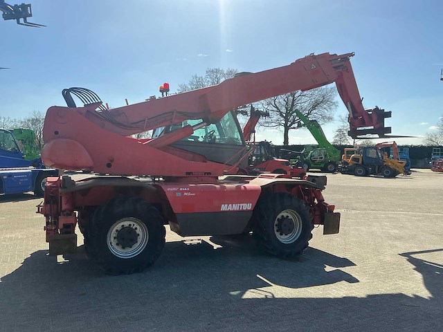 2002 manitou mrt 2145 roterende verreiker 21 meter met remote - afbeelding 3 van  18