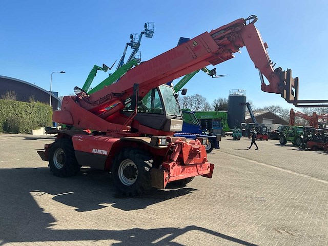2002 manitou mrt 2145 roterende verreiker 21 meter met remote - afbeelding 4 van  18