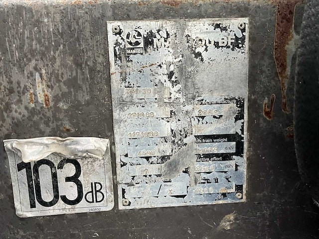 2002 manitou msi 30 vorkheftruck - afbeelding 9 van  18