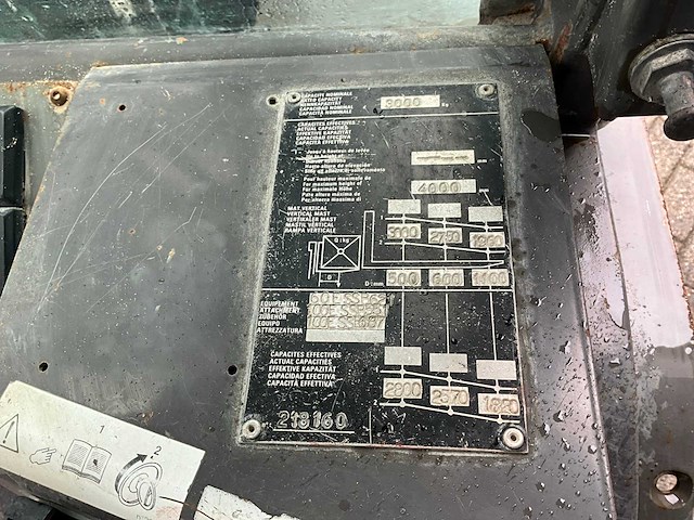 2002 manitou msi 30 vorkheftruck - afbeelding 10 van  18