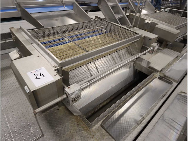 2002 marcelissen rvs aardappel sorteertafel (4x) - afbeelding 2 van  6