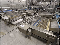 2002 marcelissen rvs aardappel sorteertafel (4x) - afbeelding 1 van  5