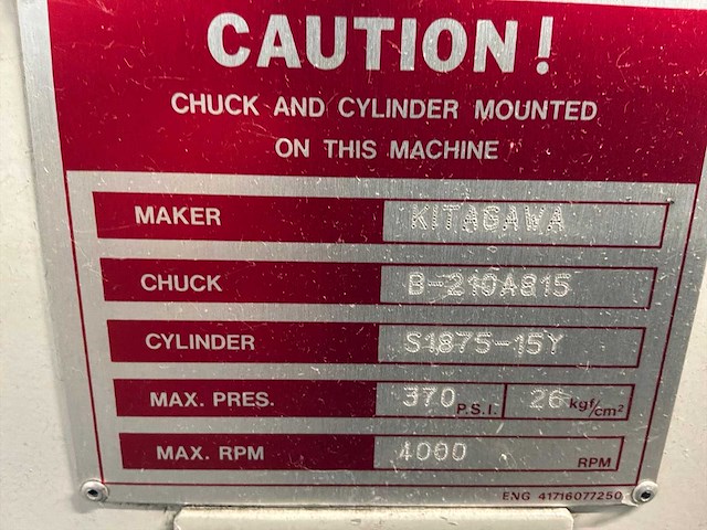 2002 mazak super quick turn 250ms cnc-draaibank - afbeelding 19 van  22