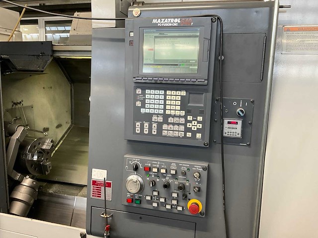 2002 mazak super quick turn 250ms cnc-draaibank - afbeelding 8 van  22