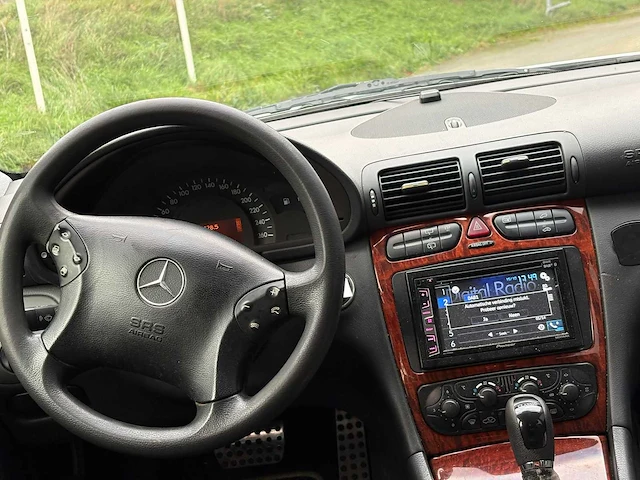 2002 mercedes-benz c-klasse automaat combi 200 k. elegance personenauto - afbeelding 10 van  12