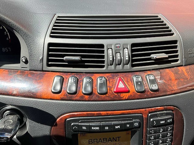 2002 mercedes-benz s-klasse 320 personenauto - afbeelding 9 van  36