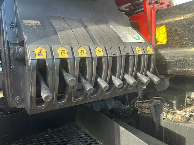 2002 mercedes-benz unimog u2150l met palfinger pk 9501 kraan en hoogwerkerbak - afbeelding 21 van  69