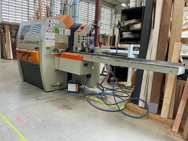 2002 michael weinig ag q 23 p vierzijdige profileer- en schaafmachine - afbeelding 1 van  26