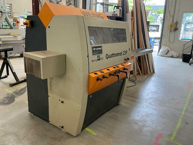 2002 michael weinig ag q 23 p vierzijdige profileer- en schaafmachine - afbeelding 3 van  26