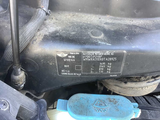 2002 mini 3-deurs 1.6 one salt personenauto - afbeelding 1 van  4