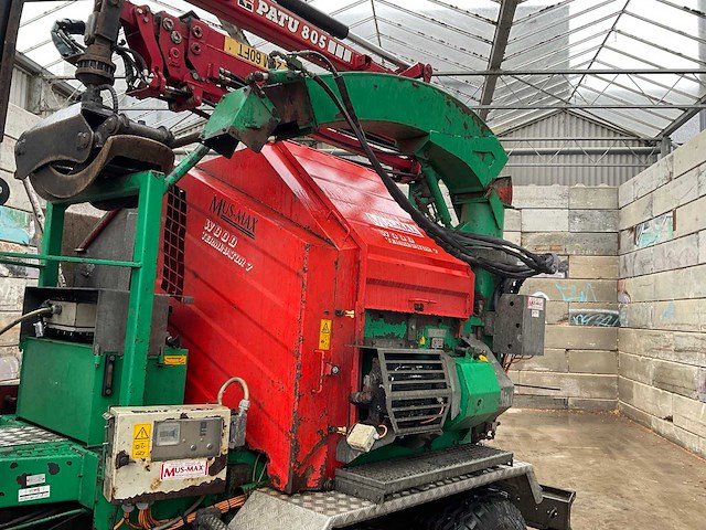 2002 mus-max wood terminator 7 houtversnipperaar - afbeelding 1 van  18