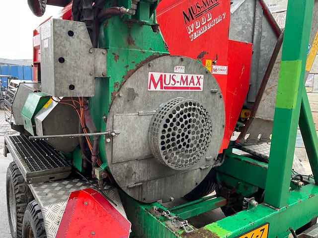 2002 mus-max wood terminator 7 houtversnipperaar - afbeelding 5 van  18