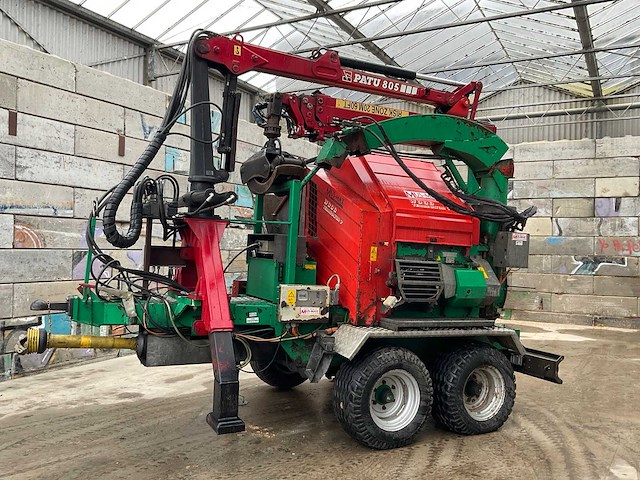 2002 mus-max wood terminator 7 houtversnipperaar - afbeelding 7 van  18