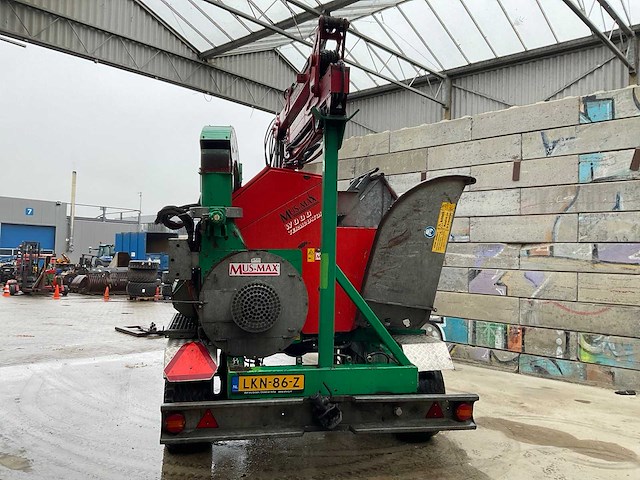 2002 mus-max wood terminator 7 houtversnipperaar - afbeelding 9 van  18