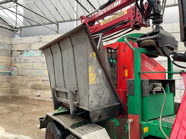 2002 mus-max wood terminator 7 houtversnipperaar - afbeelding 10 van  18