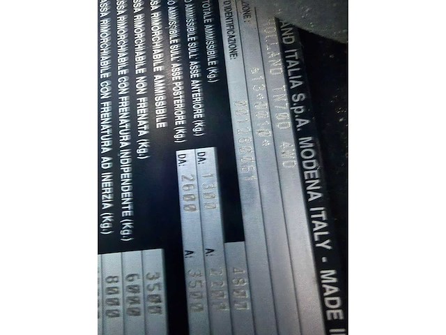 2002 new holland tn70da vierwielaangedreven landbouwtractor - afbeelding 8 van  9