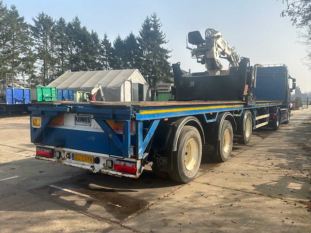 2002 pacton t3-003 oplegger met kennis 16.000 kraan - afbeelding 1 van  26