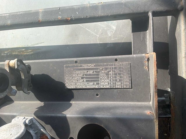 2002 pacton ttd 454 oplegger - afbeelding 19 van  21