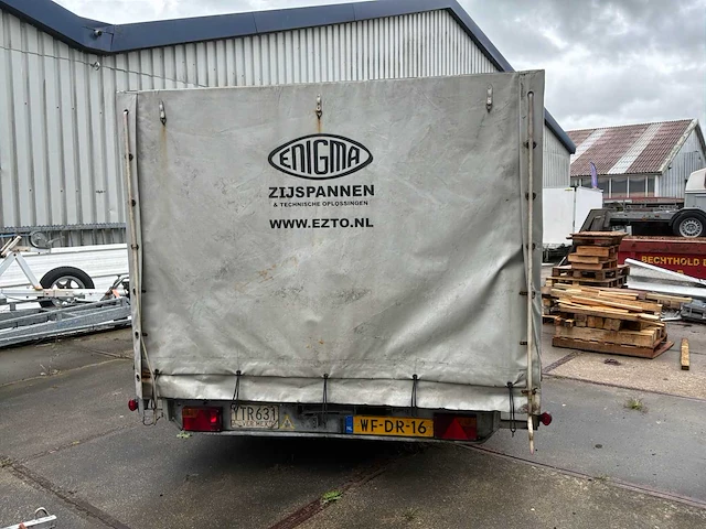 2002 peters zeilhuif aanhangwagen - afbeelding 12 van  16