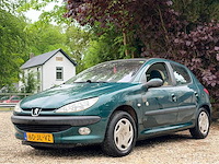 2002 peugeot 206 airco 1.6-16v roland g. personenauto - afbeelding 1 van  14