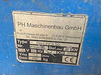 2002 ph maschinenbau ph-dtv 2000 las positioneerder - afbeelding 8 van  8