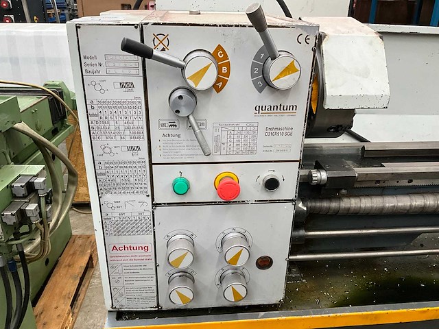 2002 quantum d31x910 sge universele draaibank - afbeelding 2 van  16