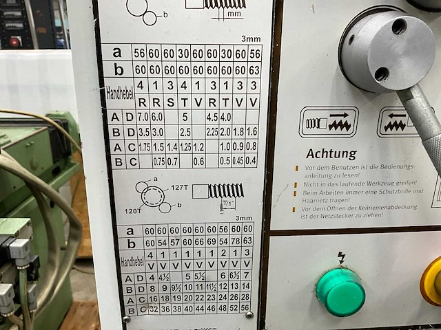2002 quantum d31x910 sge universele draaibank - afbeelding 7 van  16