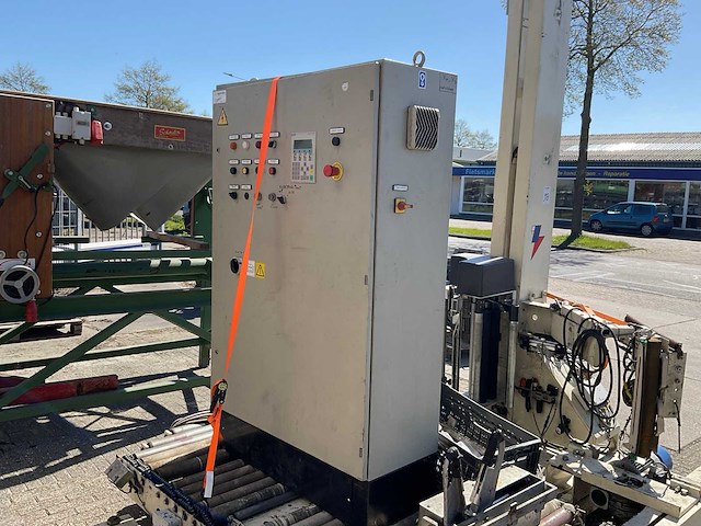 2002 robopac rotoplat 2000a palletfoliewikkelaar - afbeelding 9 van  11