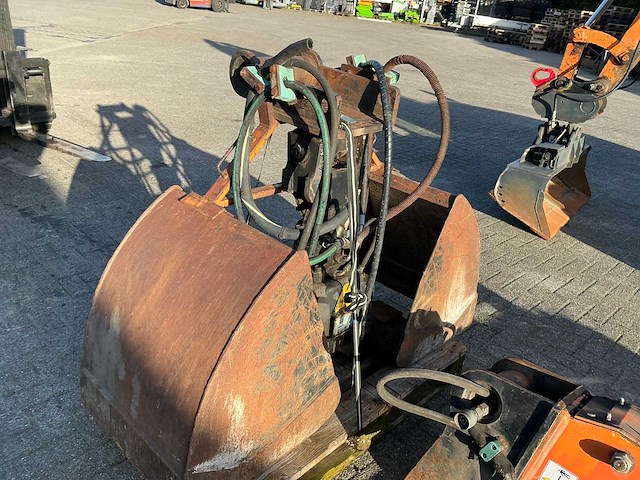 2002 schaeff hml-22 knickmatic banden graafmachine 4x4x4 - afbeelding 6 van  13