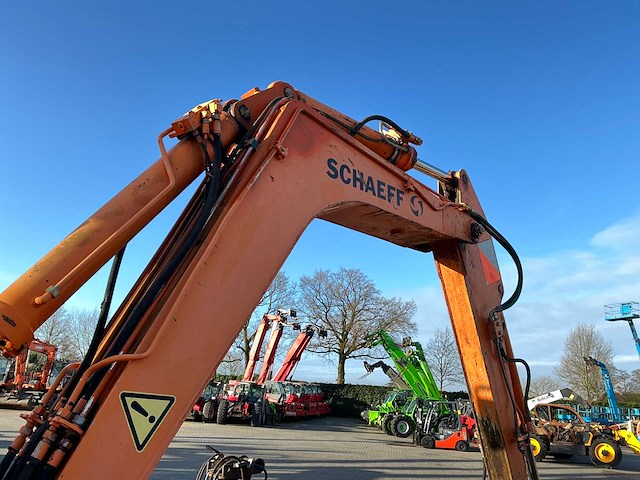 2002 schaeff hml-22 knickmatic banden graafmachine 4x4x4 - afbeelding 10 van  13