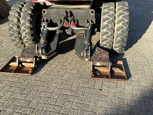 2002 schaeff hml-22 knickmatic banden graafmachine 4x4x4 - afbeelding 3 van  13