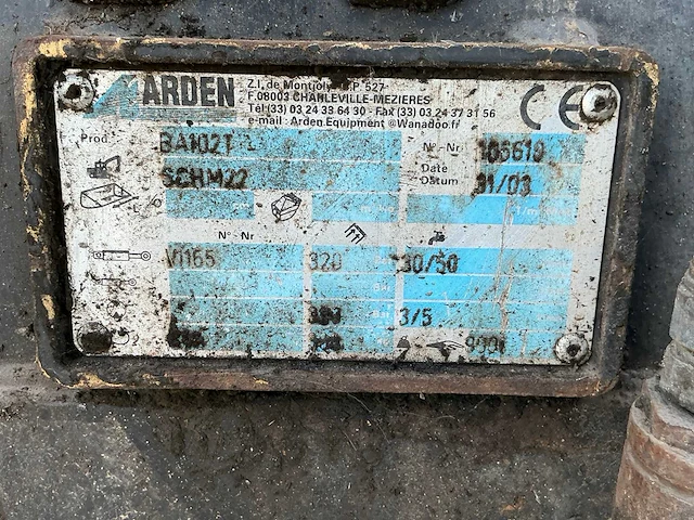 2002 schaeff hml22 banden graafmachine - afbeelding 7 van  28