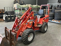 2002 schäffer 222 mini shovel kniklader