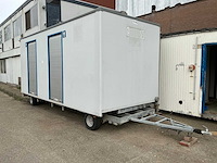 2002 schans s 5000 d/h sanitair aanhangwagen