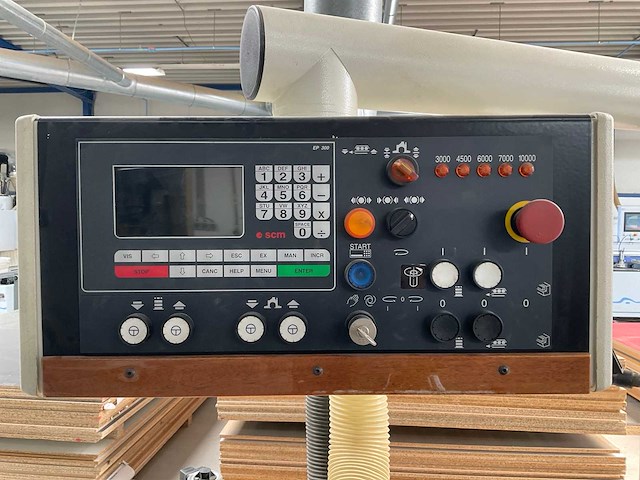 2002 scm t 130 1-assige freesmachine - afbeelding 5 van  5