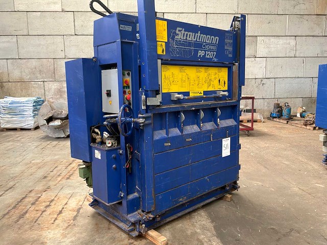 2002 strautmann pp1207 papierpers - afbeelding 1 van  8