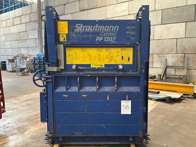 2002 strautmann pp1207 papierpers - afbeelding 2 van  8