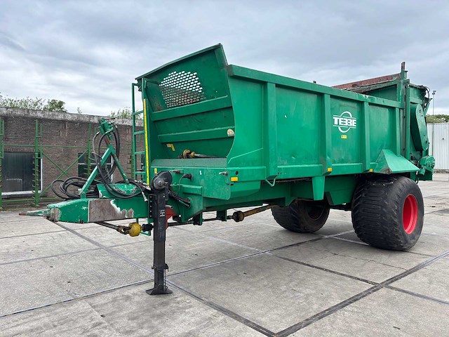 2002 tebbe hs 120 manure and fertiliser spreader - afbeelding 1 van  37