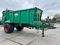2002 tebbe hs 120 manure and fertiliser spreader - afbeelding 7 van  37