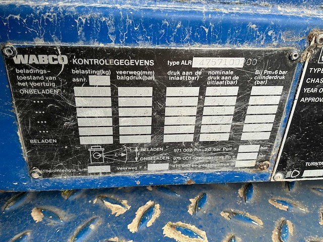 2002 terberg yt180 haakarmvrachtwagen - afbeelding 6 van  7