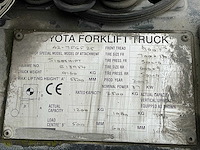2002 toyota 42-4fgf25 vorkheftruck - afbeelding 5 van  13