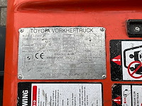 2002 toyota fbmf25 vorkheftruck - afbeelding 11 van  20