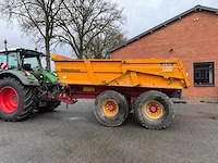 2002 veenhuis jvzk 18000 tandemkipper – 18 ton – hydraulisch geremd – nl kenteken - afbeelding 5 van  8