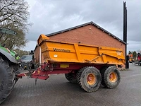 2002 veenhuis jvzk 18000 tandemkipper – 18 ton – hydraulisch geremd – nl kenteken