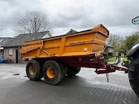 2002 veenhuis jvzk 18000 tandemkipper – 18 ton – hydraulisch geremd – nl kenteken - afbeelding 4 van  8