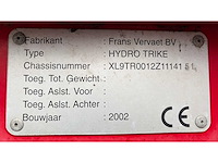 2002 vervaet hydro trike zelfrijdende mestverspreider - afbeelding 24 van  39