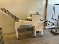 2002 vlb b 45/12,5 broodsnijmachine+zakkenblazer - afbeelding 1 van  8