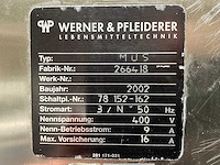 2002 werner & pfleiderer mus + elr 680 w + aln-k 630 kleinbroodstraat 5-rijig - afbeelding 27 van  35