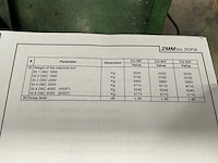2002 zmm cu 637 dbc3000 universele draaibank - afbeelding 9 van  26