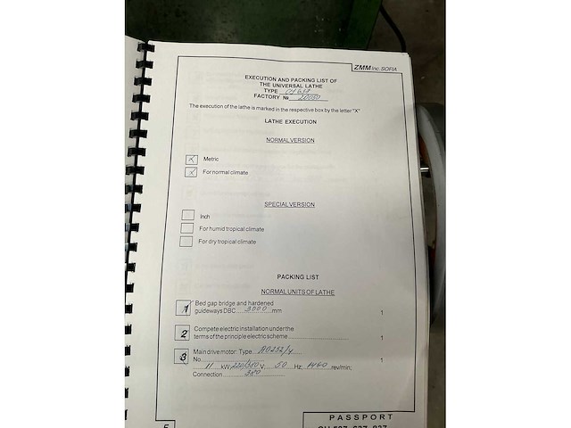 2002 zmm cu 637 dbc3000 universele draaibank - afbeelding 10 van  26